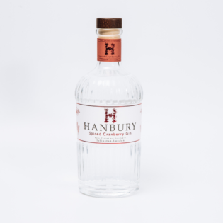 Hanbury Spiced Cranberry Gin Bottle